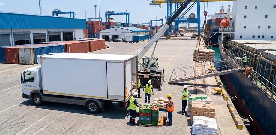 Ship stores and provisions supply at Port of Mombasa